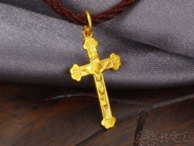 金饰秀——可爱十字架项链