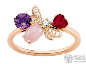 金饰秀——轻盈而富有诗意小蜜蜂戒指