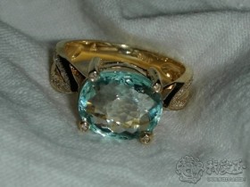 奢华尽显—新镶嵌的海蓝宝完美收工