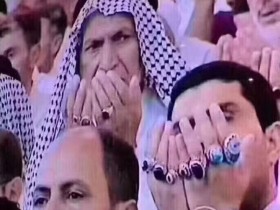 沙特输了球却赢了全世界 球迷双手的大宝石戒指是王牌