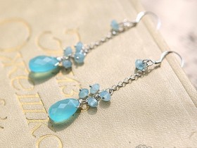 低调奢华,清新美丽,海蓝宝