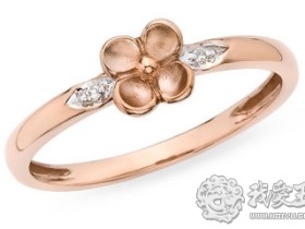 金饰秀——媚而不俗艳而不腻的金花戒