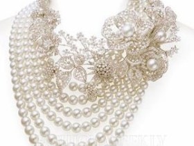 MIKIMOTO打造绝美珍珠嫁衣