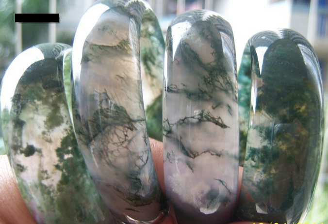 水草玛瑙手镯