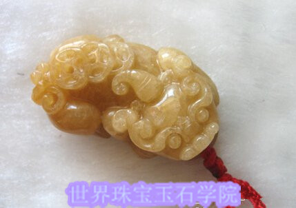 玉器手工雕刻和玉石电脑雕刻机成品件区分