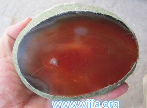 假水胆玛瑙作假手段有哪些?玛瑙造假图片