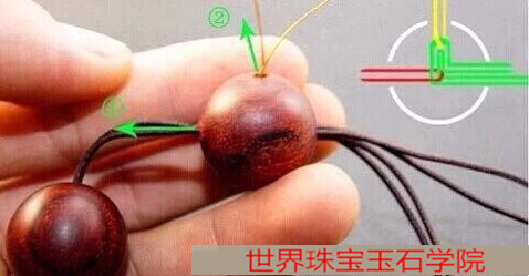 老师傅教你怎么给佛珠手链打结的方法图解
