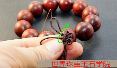 老师傅教你怎么给佛珠手链打结的方法图解