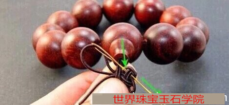老师傅教你怎么给佛珠手链打结的方法图解