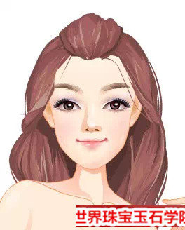 不同脸型搭配不同翡翠饰品达到女神面貌的技巧