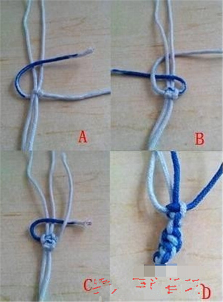 手串平结怎么打?最详细的手串平结图解