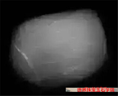 用x光机检测翡翠赌石的种水,你猜结果是什么?