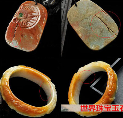 翡翠石纹图片告诉你翡翠石纹和裂纹的区别在哪