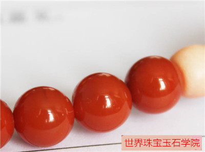 图说南红玛瑙满色和满肉的关系以及区别方法