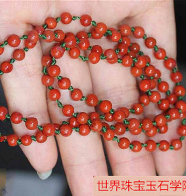 图说南红玛瑙满色和满肉的关系以及区别方法