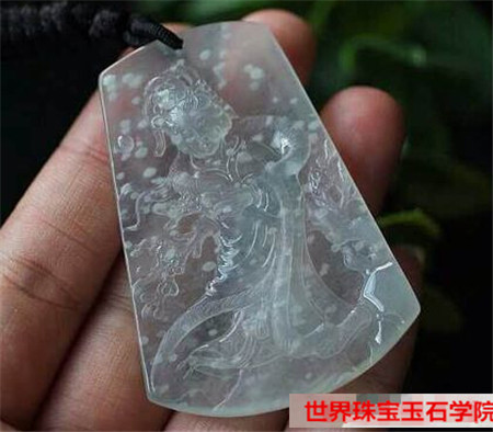 翡翠雪花棉是什么意思?雪花棉翡翠价值解析
