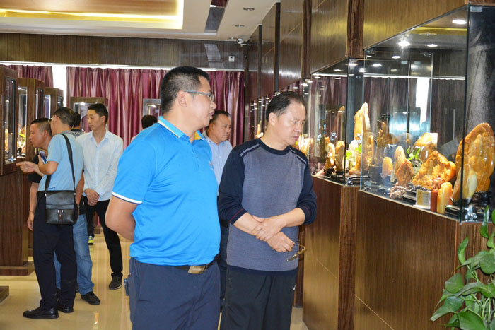 南阳市玉促会、节会办组团赴云南考察玉文化产业