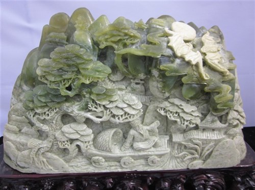 对蓝田玉影响大的瑕疵 蓝田玉是什么样的玉石-玉器鉴定师培训核心内容