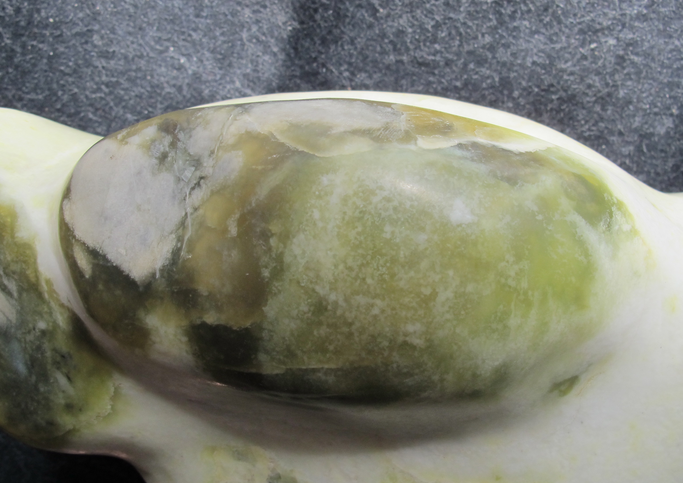 蓝田玉名为四大名玉,其中以蓝田墨玉最为出彩!-玉器鉴定师培训核心内容