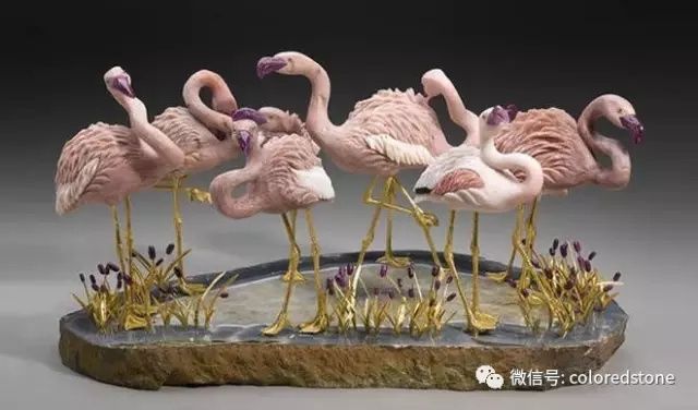 因为可爱而美丽——天然宝石矿雕