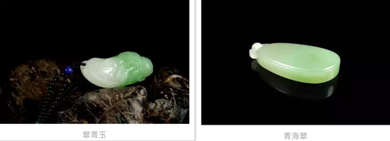 和田玉的这抹翠青色,像极了翡翠