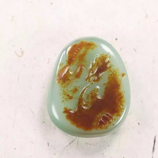 玉中大美——和田玉里的青之韵味!