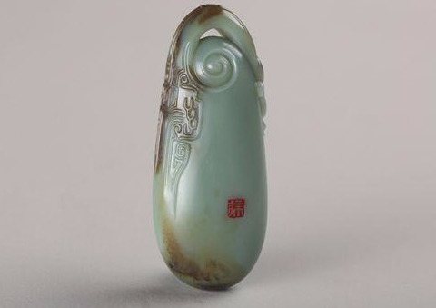 你见过和田玉批发市场里的蓝色和田玉吗?